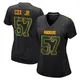 Game Black Women's Brenton Cox Jr. Green Bay Packers Fashion Jersey