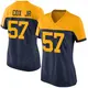 Game Navy Women's Brenton Cox Jr. Green Bay Packers Alternate Jersey