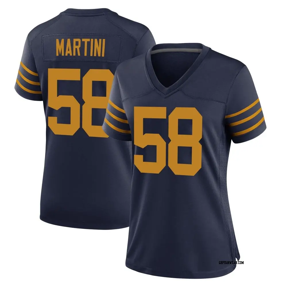 Game Navy Women's Greer Martini Green Bay Packers The 1923 Classic Jersey