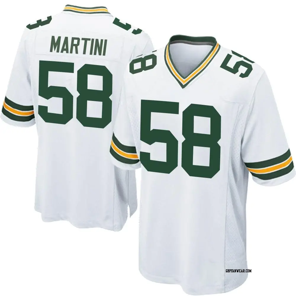 Game White Men's Greer Martini Green Bay Packers Jersey
