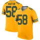 Legend Gold Men's Greer Martini Green Bay Packers Inverted Jersey