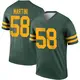 Legend Green Men's Greer Martini Green Bay Packers Alternate Jersey