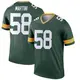 Legend Green Men's Greer Martini Green Bay Packers Jersey