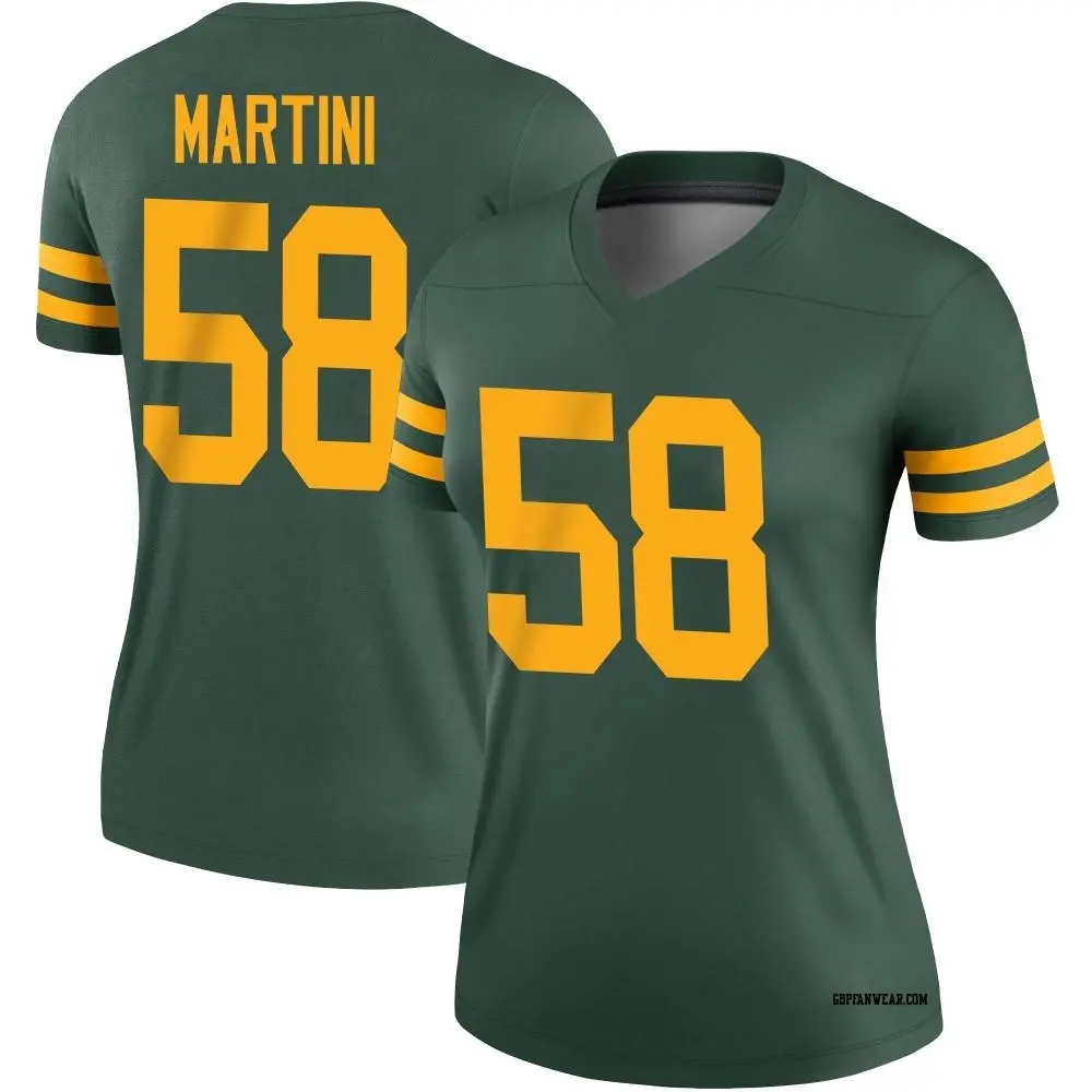 Legend Green Women's Greer Martini Green Bay Packers Alternate Jersey