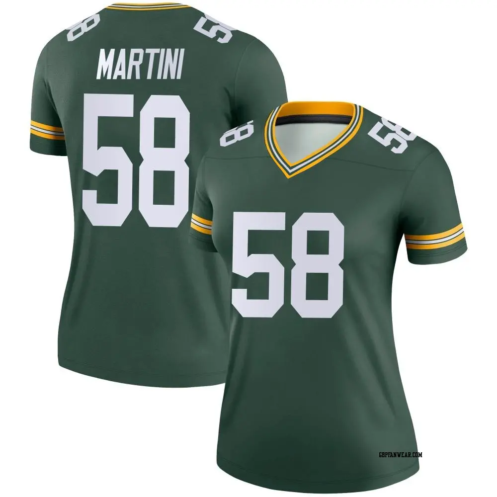 Legend Green Women's Greer Martini Green Bay Packers Jersey