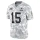 Limited Arctic Camo Men's Bart Starr Green Bay Packers 2024 Salute to Service Jersey