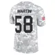 Limited Arctic Camo Men's Greer Martini Green Bay Packers 2024 Salute to Service Jersey