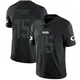 Limited Black Impact Men's Bart Starr Green Bay Packers Jersey