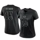 Limited Black Women's Bart Starr Green Bay Packers Reflective Jersey