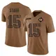 Limited Brown Men's Bart Starr Green Bay Packers 2023 Salute To Service Jersey