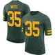 Limited Green Men's Jalen White Green Bay Packers Alternate Vapor Jersey