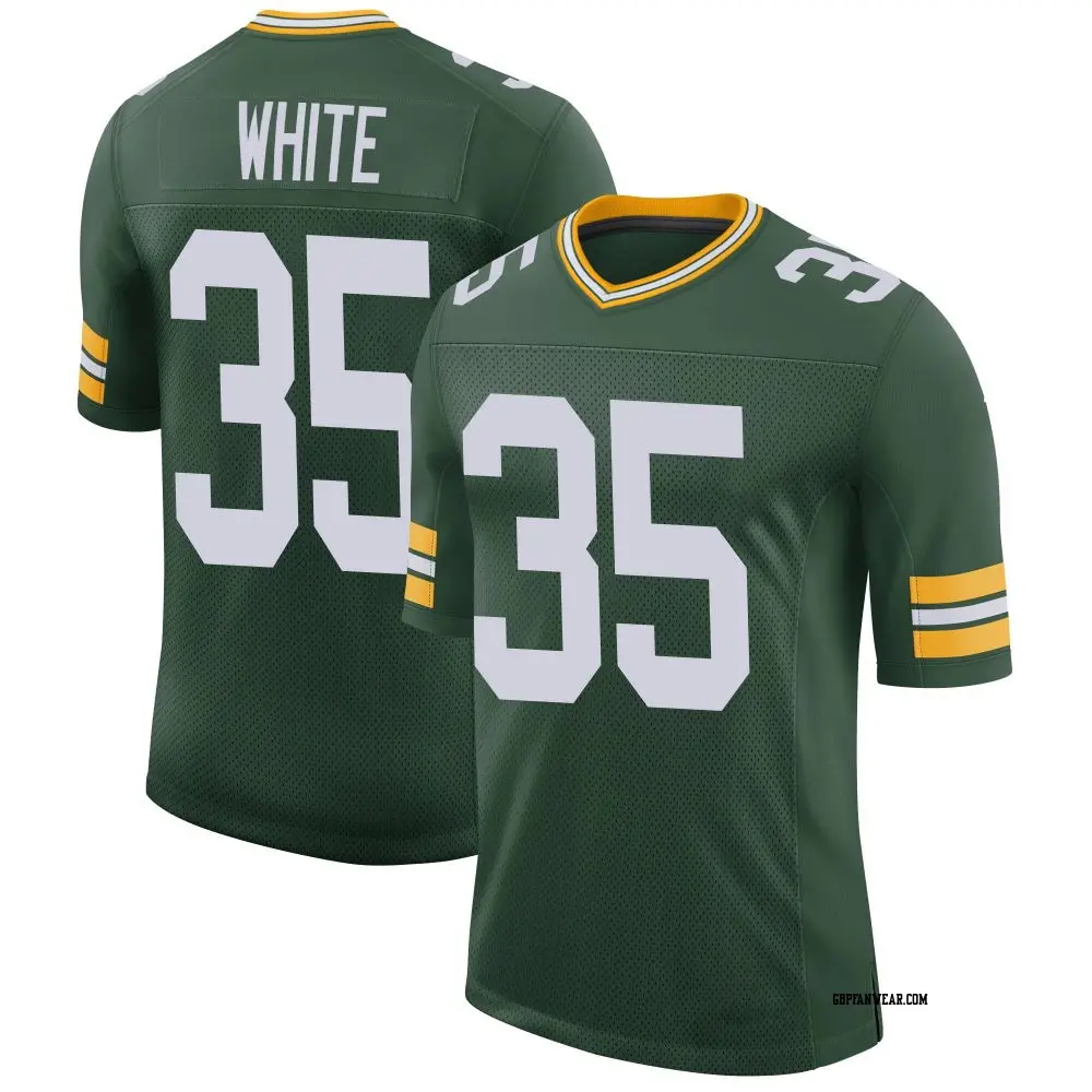 Limited Green Men's Jalen White Green Bay Packers Classic Jersey