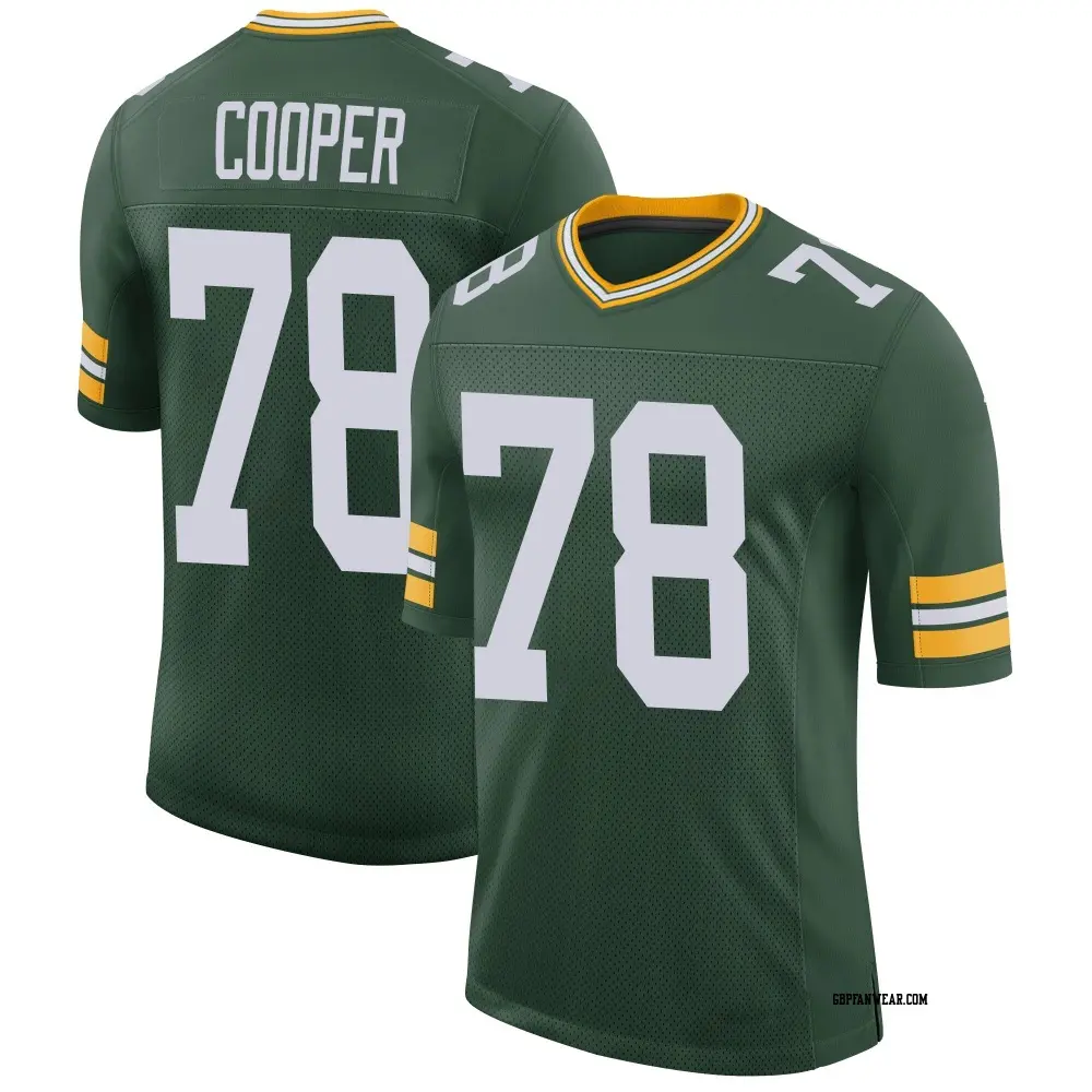 Limited Green Youth Dalton Cooper Green Bay Packers Classic Jersey