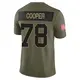 Limited Olive Men's Dalton Cooper Green Bay Packers 2025 Salute to Service Jersey