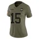 Limited Olive Women's Bart Starr Green Bay Packers 2025 Salute to Service Jersey