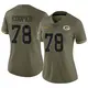 Limited Olive Women's Dalton Cooper Green Bay Packers 2022 Salute To Service Jersey