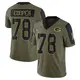 Limited Olive Youth Dalton Cooper Green Bay Packers 2021 Salute To Service Jersey