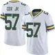 Limited White Men's Brenton Cox Jr. Green Bay Packers Vapor Untouchable Jersey