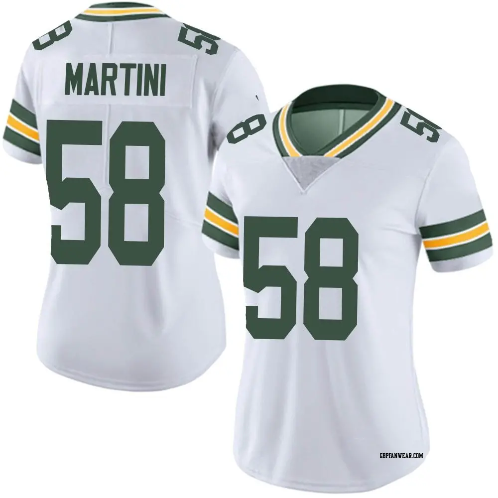 Limited White Women's Greer Martini Green Bay Packers Vapor Untouchable Jersey