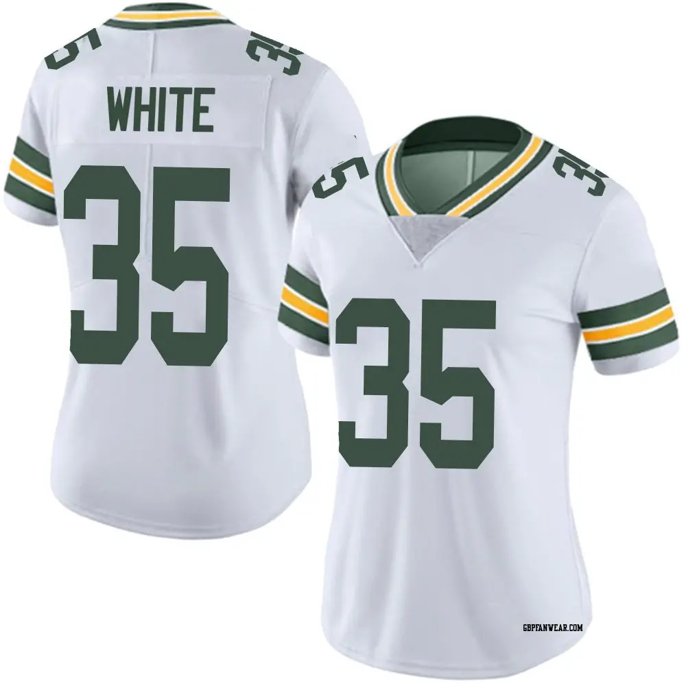 Limited White Women's Jalen White Green Bay Packers Vapor Untouchable Jersey