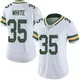 Limited White Women's Jalen White Green Bay Packers Vapor Untouchable Jersey