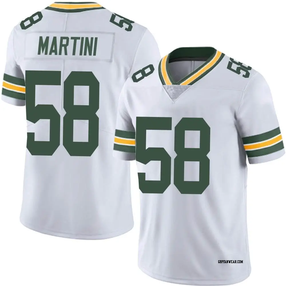 Limited White Youth Greer Martini Green Bay Packers Vapor Untouchable Jersey